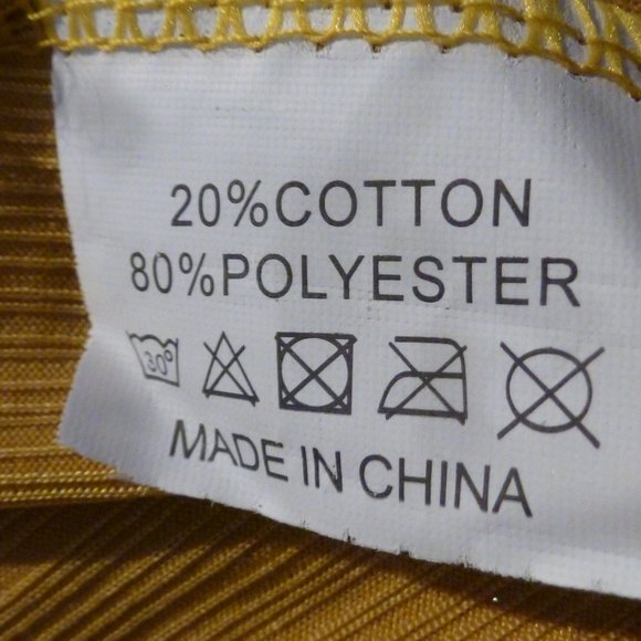 Fashionable Open Shoulders Stand Collar Golden Tank Top Sz S - Picture 6 of 8